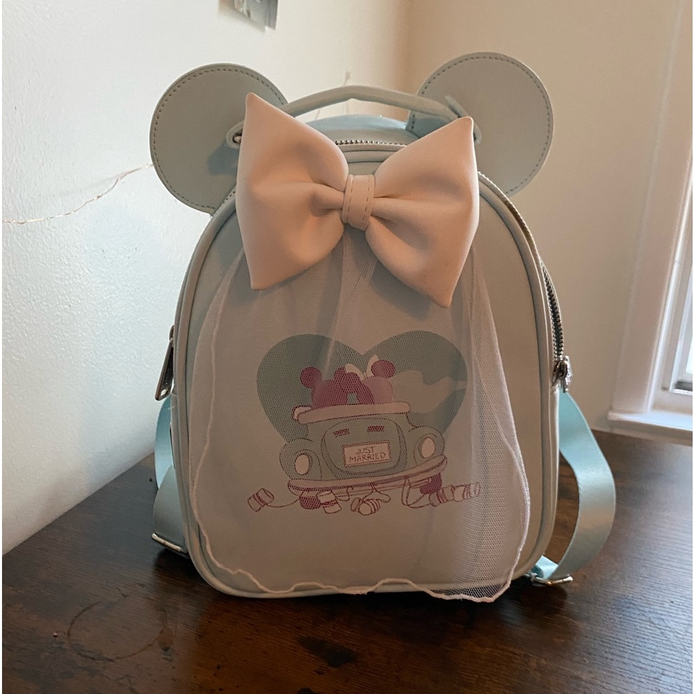 Loungefly Mickey & Minnie Just Married Backpack